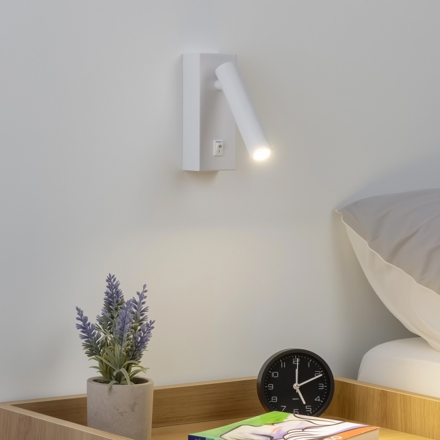 Brilagi - LED Stenski reflektor MAYA LED/3W/230V 4000K bela