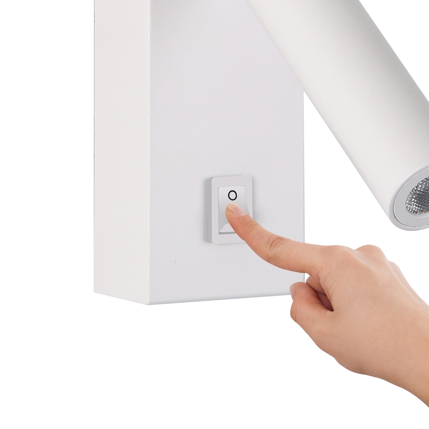 Brilagi - LED Stenski reflektor MAYA LED/3W/230V 4000K bela