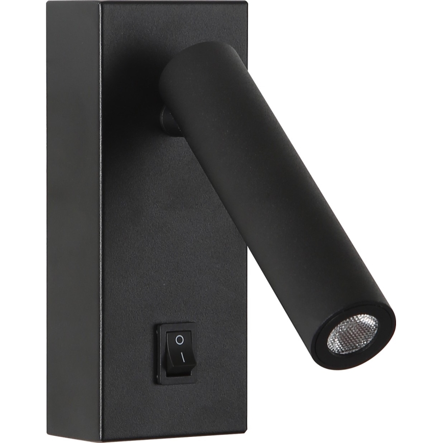 Brilagi - LED Stenski reflektor MAYA LED/3W/230V 4000K črna