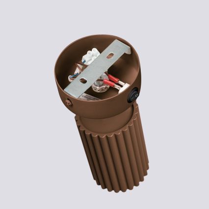 Brilagi - LED stensko reflektorsko svetilo CRESTO 1xGU10/10W/230V rjavo