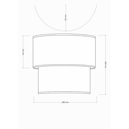 Brilagi - LED stensko svetilo BOHO ECO 1xE27/10W/230V bež