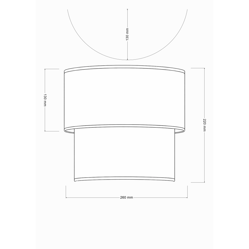 Brilagi - LED stensko svetilo BOHO ECO 1xE27/10W/230V bež