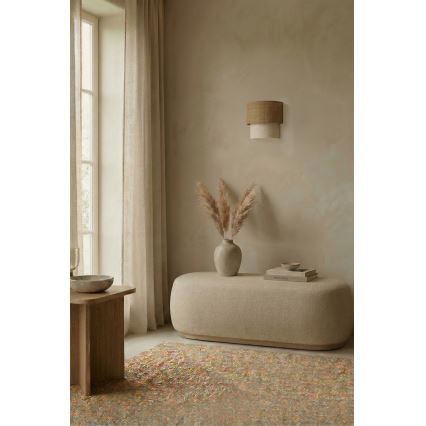 Brilagi - LED stensko svetilo BOHO ECO 1xE27/10W/230V bež/kremno