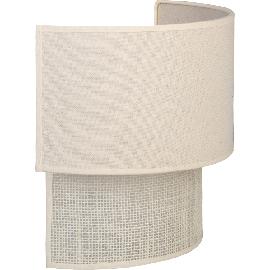 Brilagi - LED stensko svetilo BOHO ECO 1xE27/10W/230V kremno
