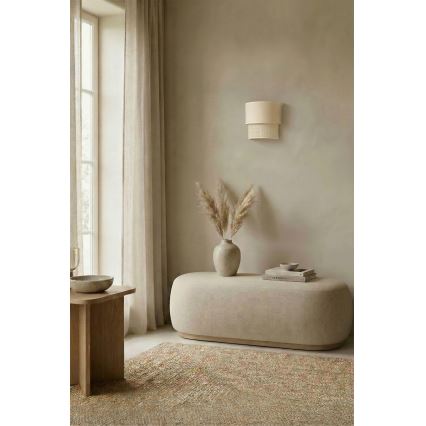 Brilagi - LED stensko svetilo BOHO ECO 1xE27/10W/230V kremno