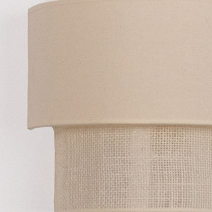Brilagi - LED stensko svetilo BOHO ECO 1xE27/10W/230V kremno