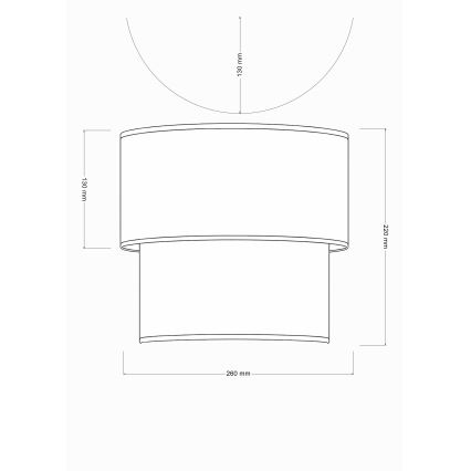 Brilagi - LED stensko svetilo BOHO ECO 1xE27/10W/230V kremno