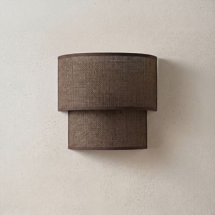 Brilagi - LED stensko svetilo BOHO ECO 1xE27/10W/230V rjavo
