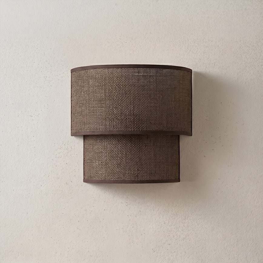 Brilagi - LED stensko svetilo BOHO ECO 1xE27/10W/230V rjavo