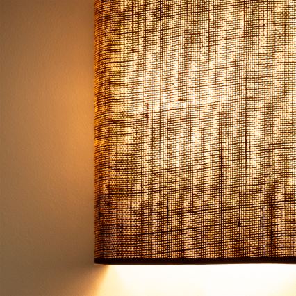 Brilagi - LED stensko svetilo BOHO STYLE 1xE27/15W/230V rjava