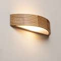 Brilagi - LED stensko svetilo CARVALHO MODERN 3xE27/60W/230V hrast