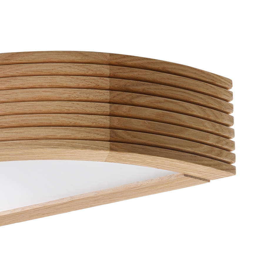 Brilagi - LED stensko svetilo CARVALHO MODERN 3xE27/60W/230V hrast
