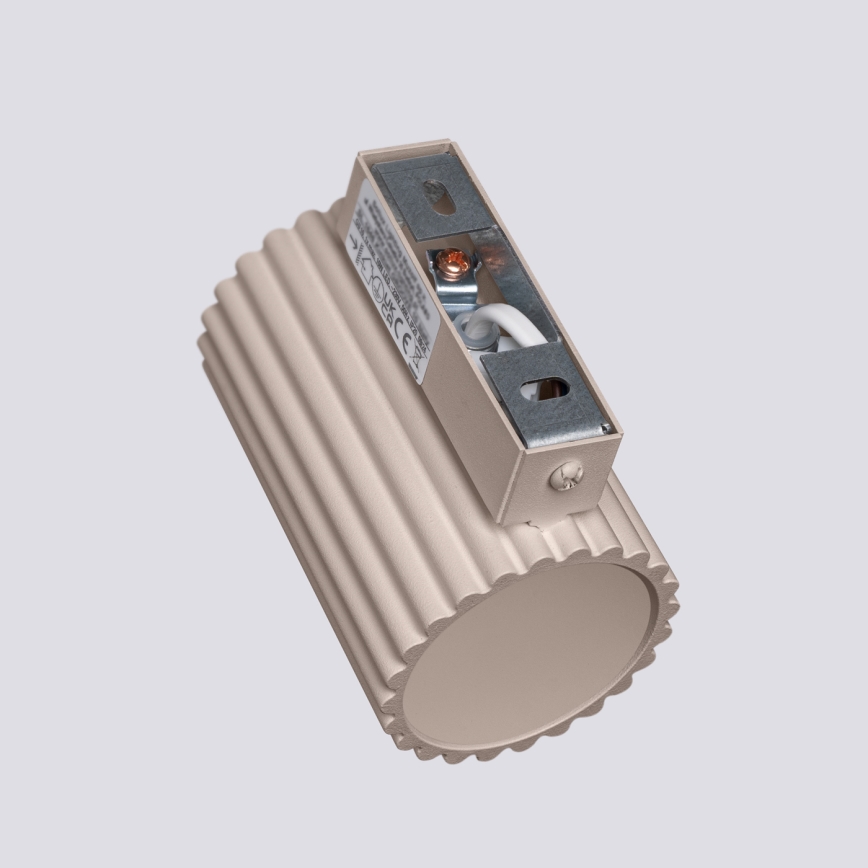 Brilagi - LED stensko svetilo CRESTO 1xGU10/10W/230V 10 cm taupe