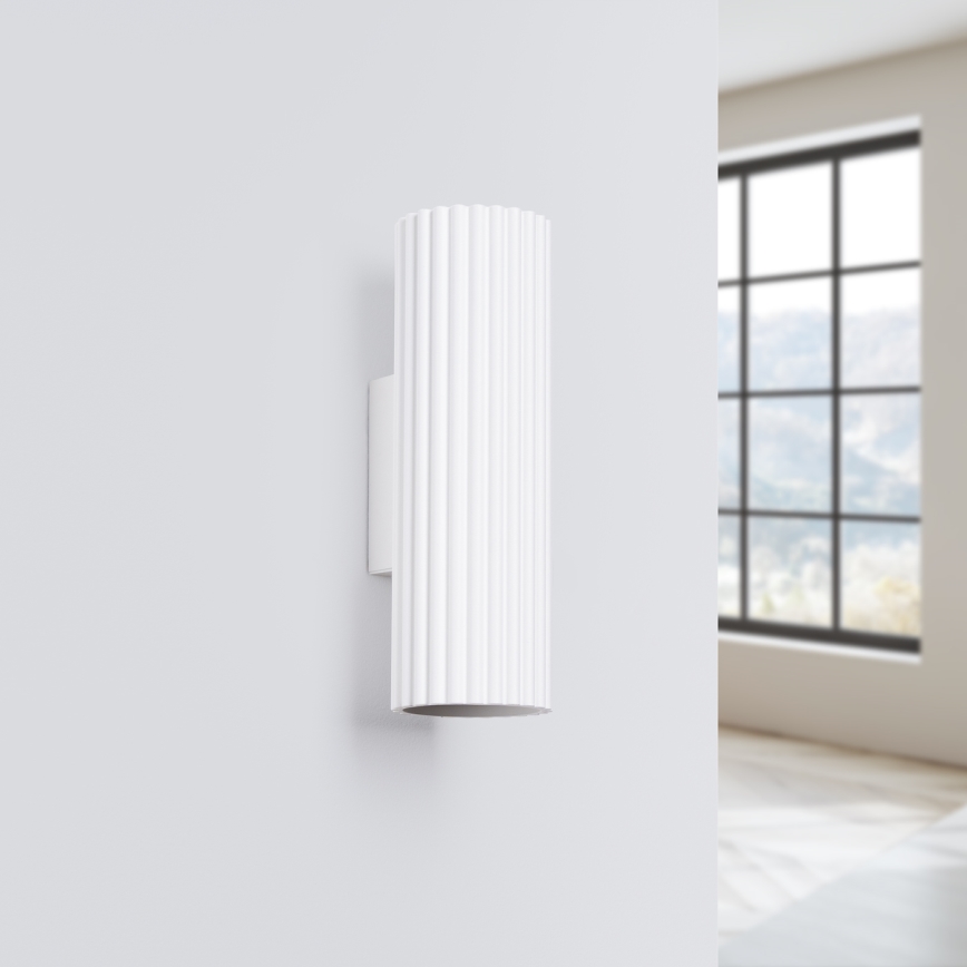 Brilagi - LED stensko svetilo CRESTO 2xGU10/10W/230V 20 cm bela