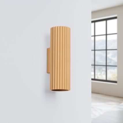 Brilagi - LED stensko svetilo CRESTO 2xGU10/10W/230V 20 cm zlato