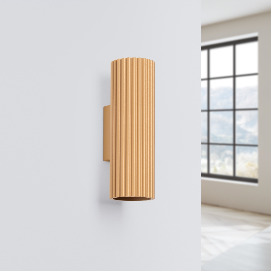 Brilagi - LED stensko svetilo CRESTO 2xGU10/10W/230V 20 cm zlato