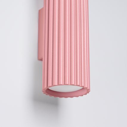 Brilagi - LED stensko svetilo CRESTO 2xGU10/10W/230V 30 cm rožnato