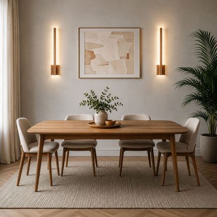 BRILAGI - LED Stensko svetilo GARDALINE LED/90W/230V 100 cm hrast