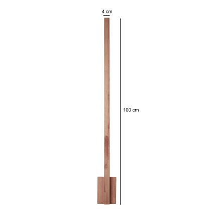 BRILAGI - LED Stensko svetilo GARDALINE LED/90W/230V 100 cm hrast