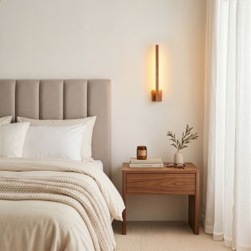 BRILAGI - LED stensko svetilo GARDALINE LED/90W/230V 60 cm hrast