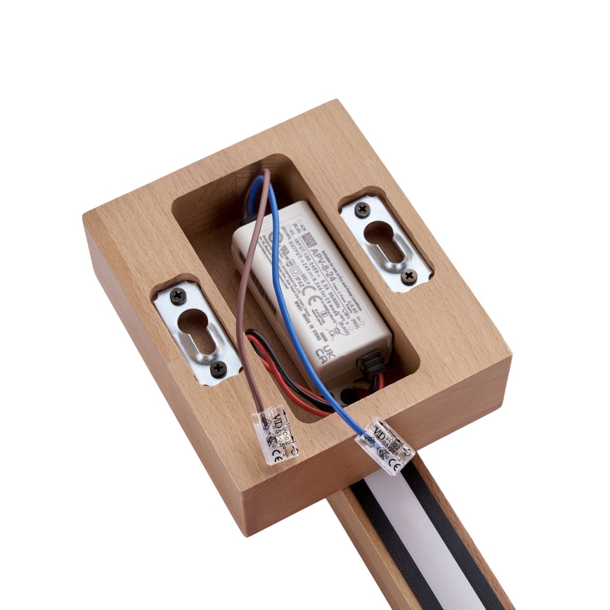 BRILAGI - LED stensko svetilo GARDALINE LED/90W/230V 60 cm hrast