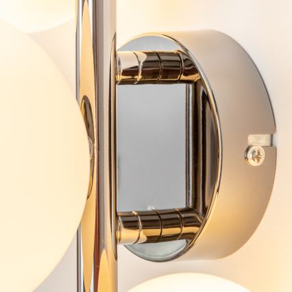 Brilagi - LED stensko svetilo MILLA 3xG9/3W/230V črni krom/bela