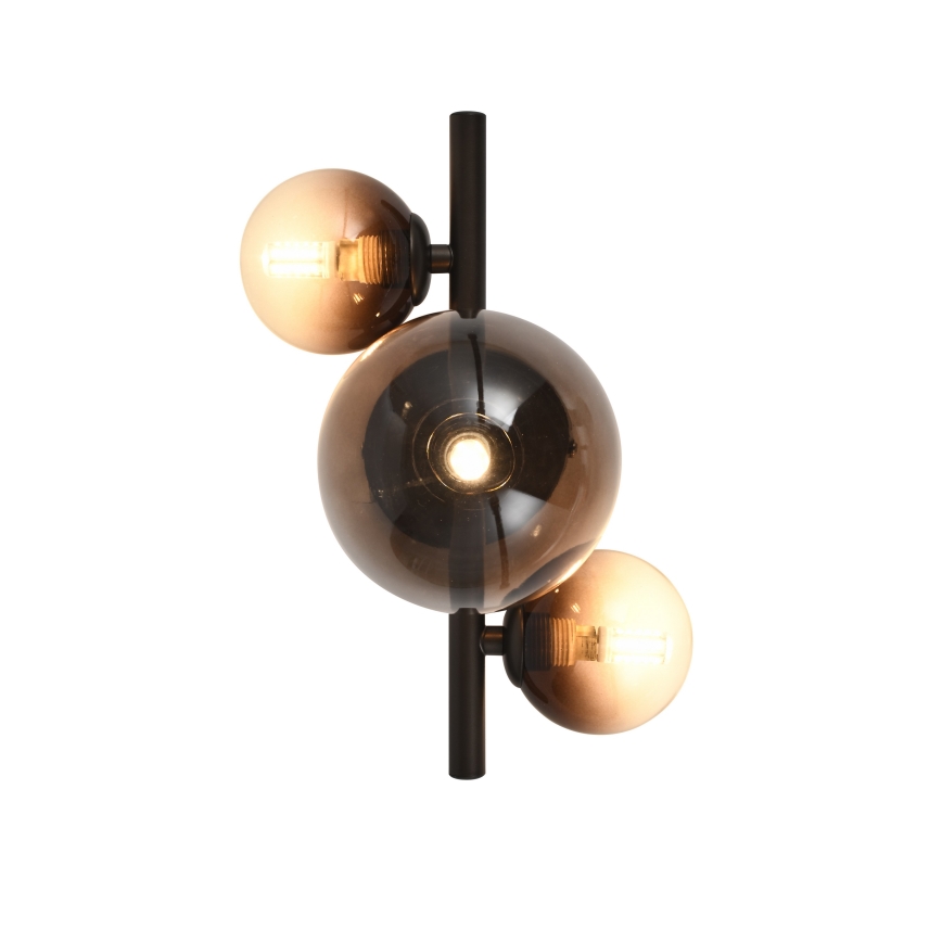 Brilagi - LED stensko svetilo MILLA 3xG9/3W/230V rjava/dimno rjava