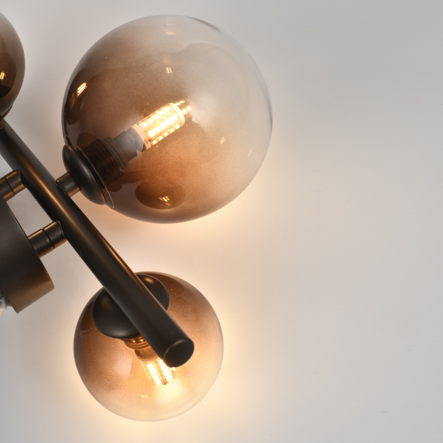 Brilagi - LED stensko svetilo MILLA 3xG9/3W/230V rjava/dimno rjava