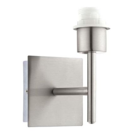 BRILAGI - LED stensko svetilo NUBILA 1xE27/60W/230V matni krom/črna