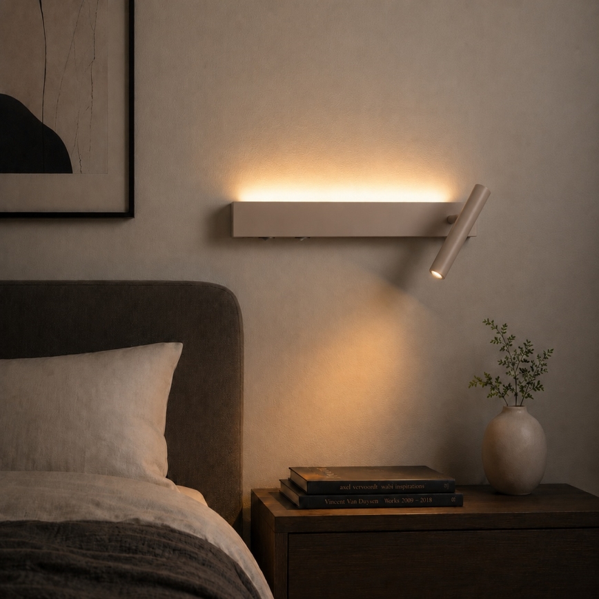 Brilagi - LED stensko točkovno svetilo ARLIX LED/3W/230V + LED/7W bež CRI 90