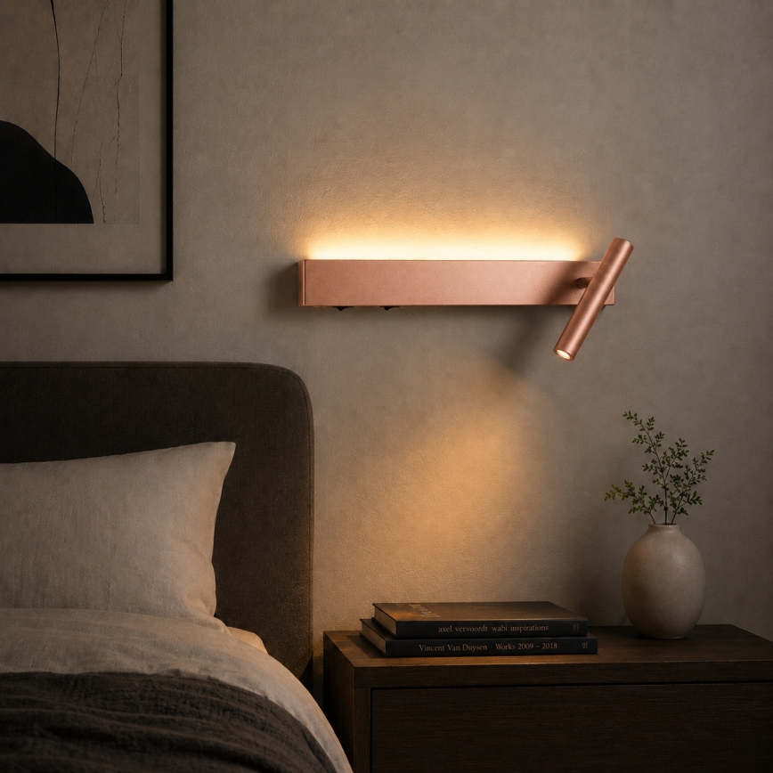 Brilagi - LED stensko točkovno svetilo ARLIX LED/3W/230V + LED/7W bronasto CRI 90