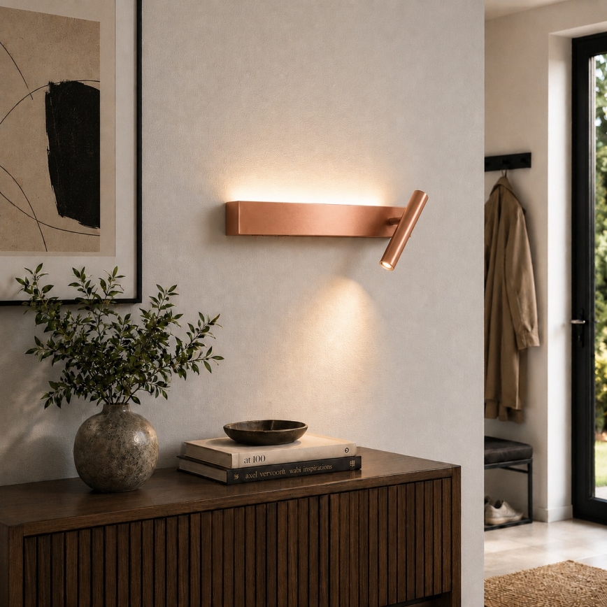 Brilagi - LED stensko točkovno svetilo ARLIX LED/3W/230V + LED/7W bronasto CRI 90