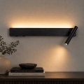 Brilagi - LED stensko točkovno svetilo ARLIX LED/3W/230V + LED/7W črno CRI 90