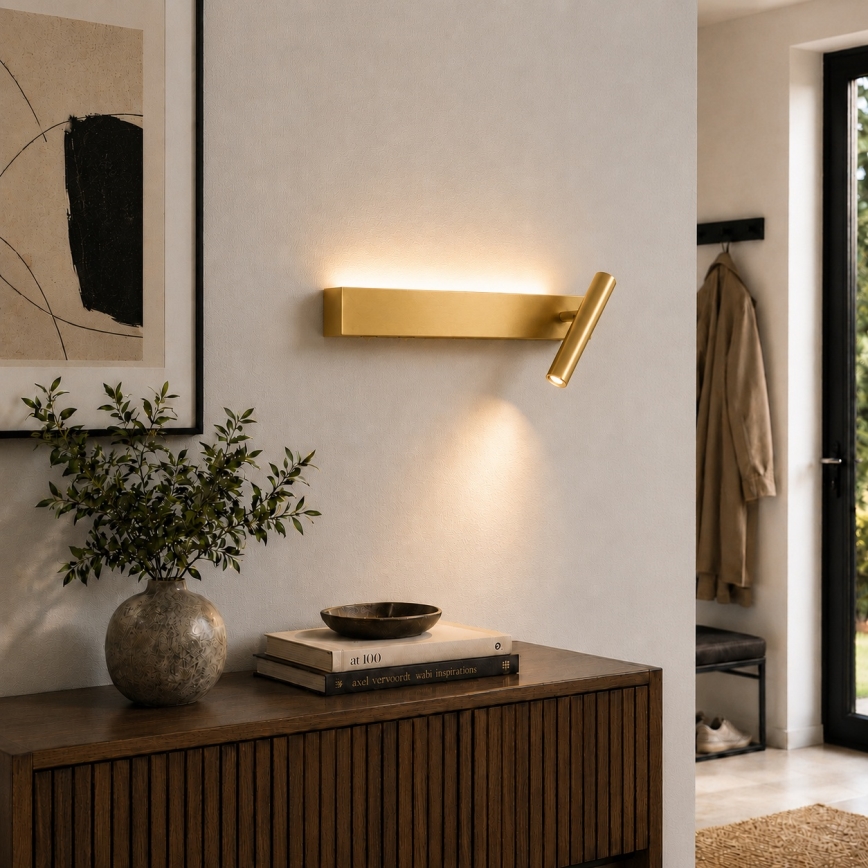 Brilagi - LED stensko točkovno svetilo ARLIX LED/3W/230V + LED/7W, zlato, CRI 90