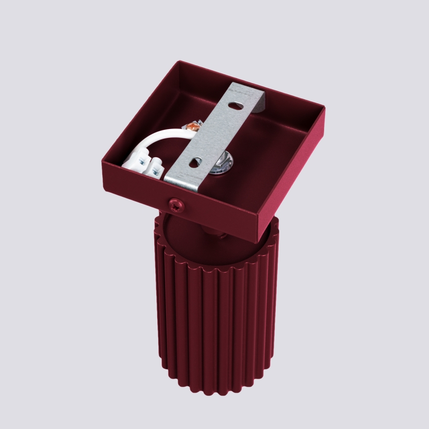 Brilagi - LED stensko točkovno svetilo CRESTO 1xGU10/10W/230V bordo