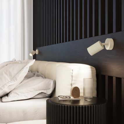 Brilagi - LED stensko točkovno svetilo CRESTO 1xGU10/10W/230V kremno