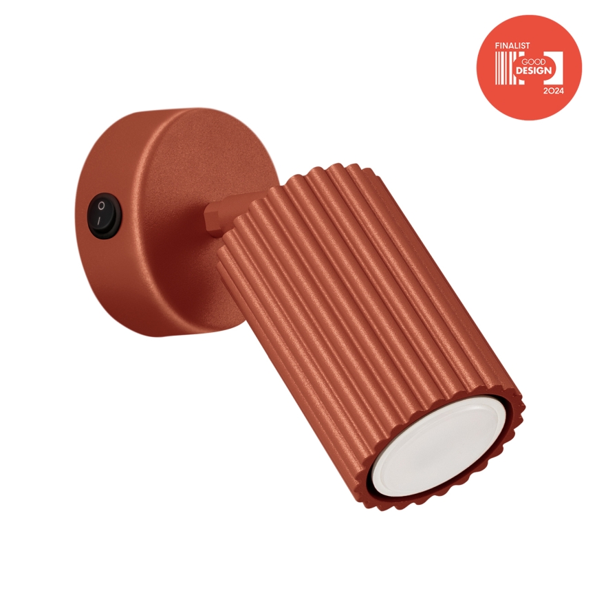 Brilagi - LED stensko točkovno svetilo CRESTO 1xGU10/10W/230V rdeča