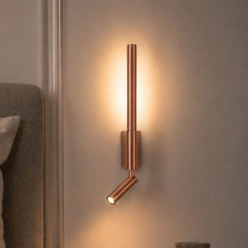 Brilagi - LED stensko točkovno svetilo VIXON LED/3W/230V + LED/5W bronasto CRI 90