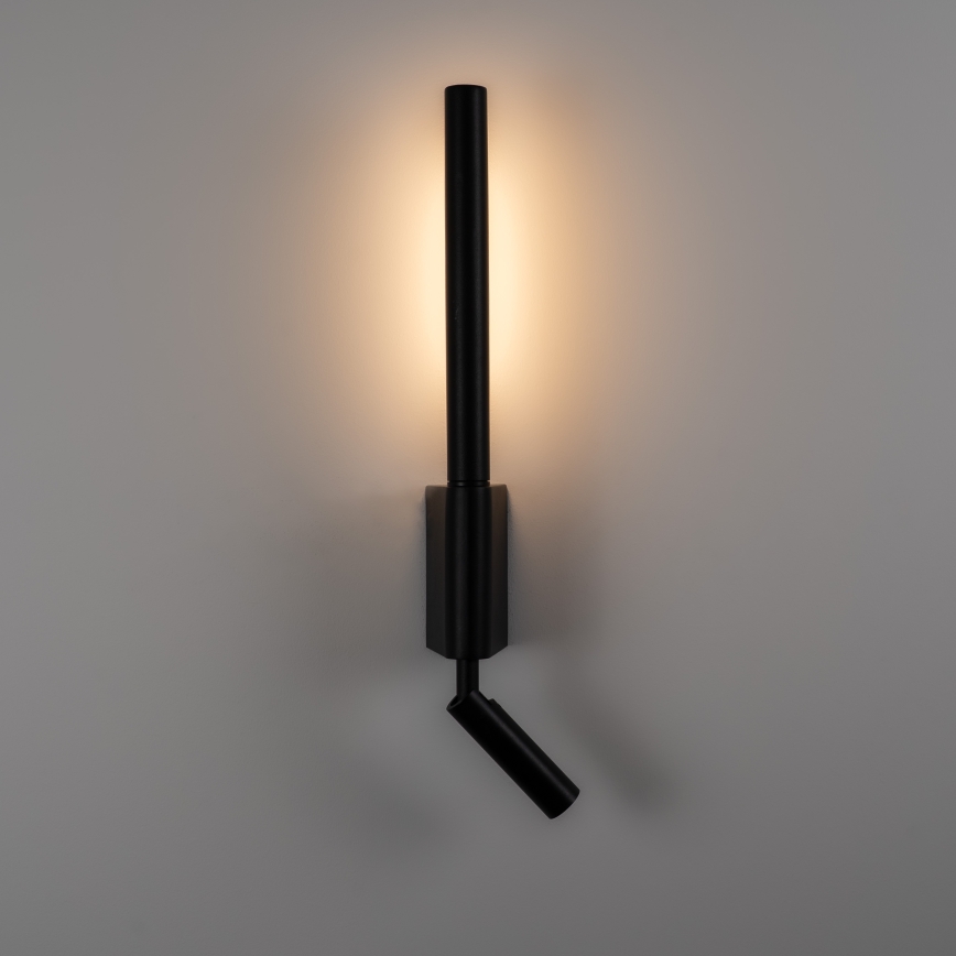 Brilagi - LED stensko točkovno svetilo VIXON LED/3W/230V + LED/5W črna CRI 90