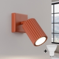 BRILAGI - LED stensko usmerjeno svetilo CRESTO 1xGU10/10W/230V oranžno