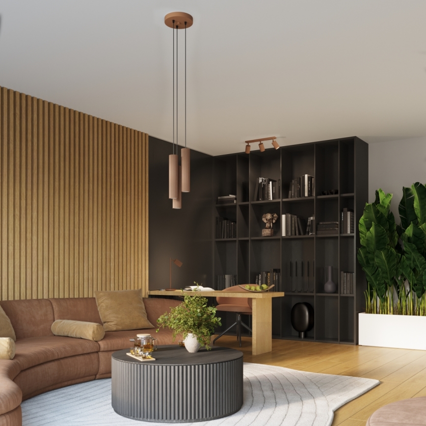 Brilagi - LED stensko usmerjeno svetilo CRESTO 1xGU10/10W/230V rjavo