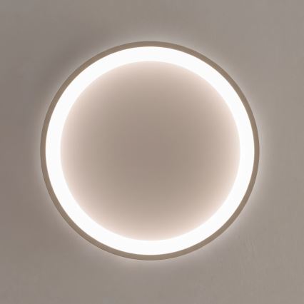 BRILAGI - Zatemnljivo LED stropno svetilo FALCON SLIM LED/42W/230V 3000-6500K Ø 50 cm bela/bež + daljinski upravljalnik