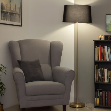 Brilagi - LED stoječa svetilka CERIA 1xE27/20W/230V premer 45 cm črna/zlata