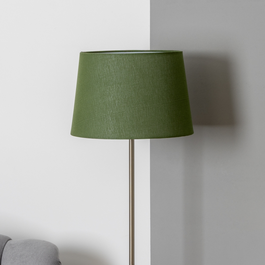 Brilagi - LED stoječa svetilka CERIA 1xE27/40W/230V pr. 30 cm zelena/matni krom