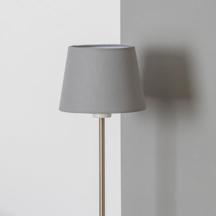 Brilagi - LED stoječa svetilka CERIA 1xE27/40W/230V premer 20,5 cm siva/mat krom