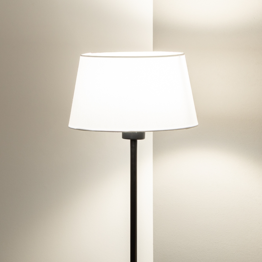 Brilagi - LED stoječa svetilka CERIA 1xE27/40W/230V premer 25 cm bela/črna