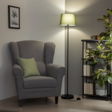 Brilagi - LED stoječa svetilka CERIA 1xE27/40W/230V premer 30 cm zelena/črna