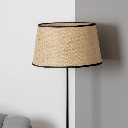 Brilagi - LED stoječa svetilka CERIA 1xE27/40W/230V premer 35 cm bež/črna