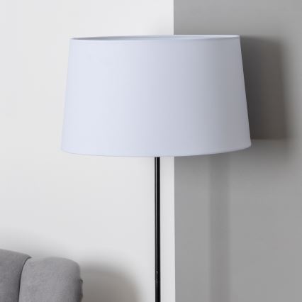 Brilagi - LED stoječa svetilka CERIA 1xE27/40W/230V premer 45 cm bela/črna
