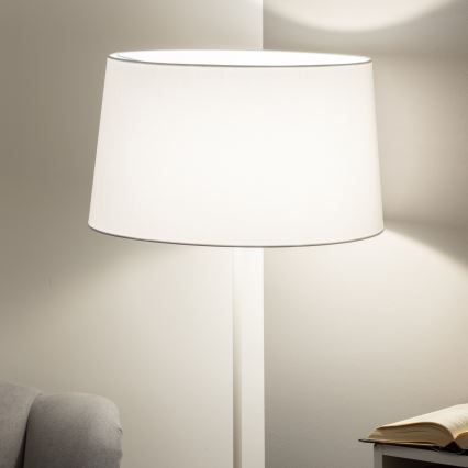 Brilagi - LED stoječa svetilka CERIA 1xE27/40W/230V premer 45 cm bela